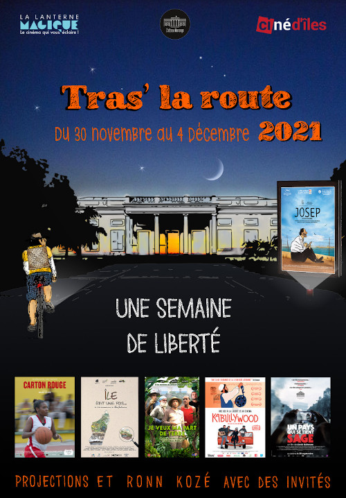 Affiche du festival Tras' la route 2021