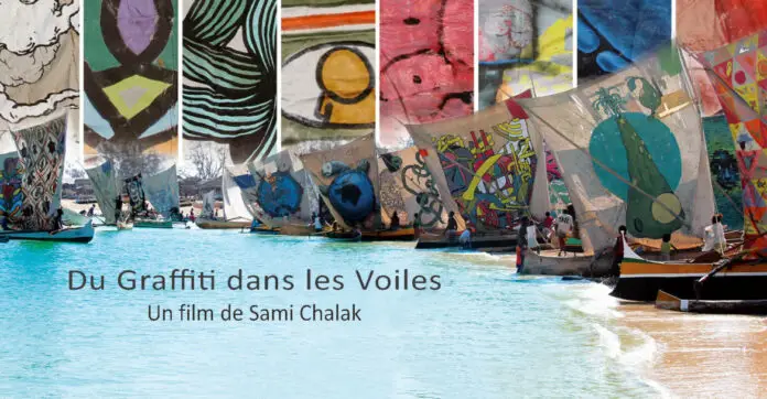 film documentaire du graffiti dans les voiles sami chalak jac madagascar