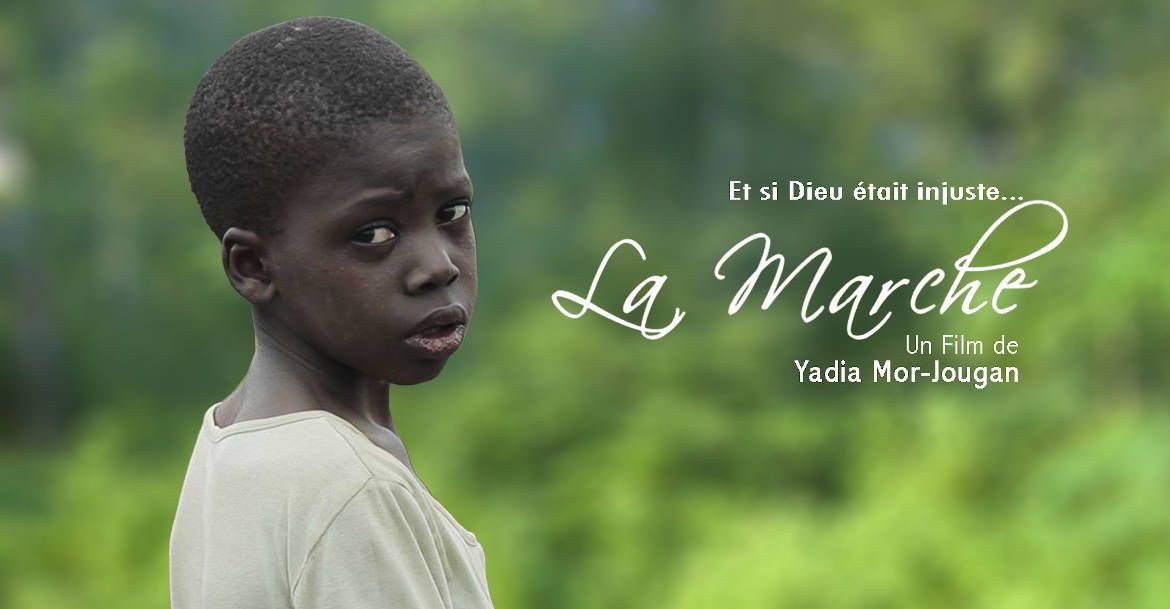 Yadia Mor Jougan, La marche, the walker, cinéma camerounais, cinéma d'Afrique, court métrage Afrique, enfant orphelin, Yaoundé, cinéma indépendant, oi film,