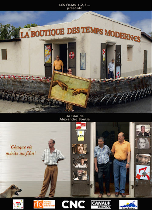 Affiche du film "La boutique des temps modernes" d'Alexandre Boutié