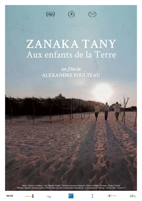 Affiche du documentaire "Zanaka Tany aux enfants de la terre" d'Alexandre Poulteau