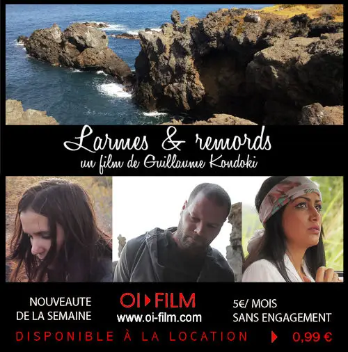 affiche du film "Larmes et remords" de Guillaume Kondoki